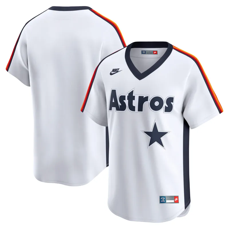 Houston Astros Jersey White Cooperstown Collection Limited Jersey