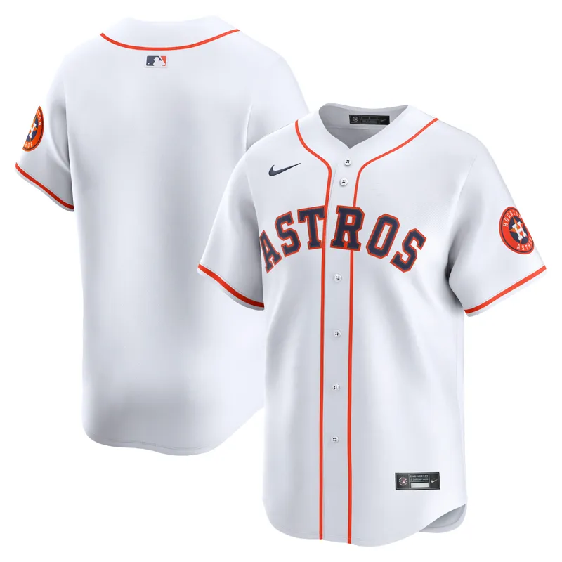 Houston Astros Jersey White Home Limited Jersey
