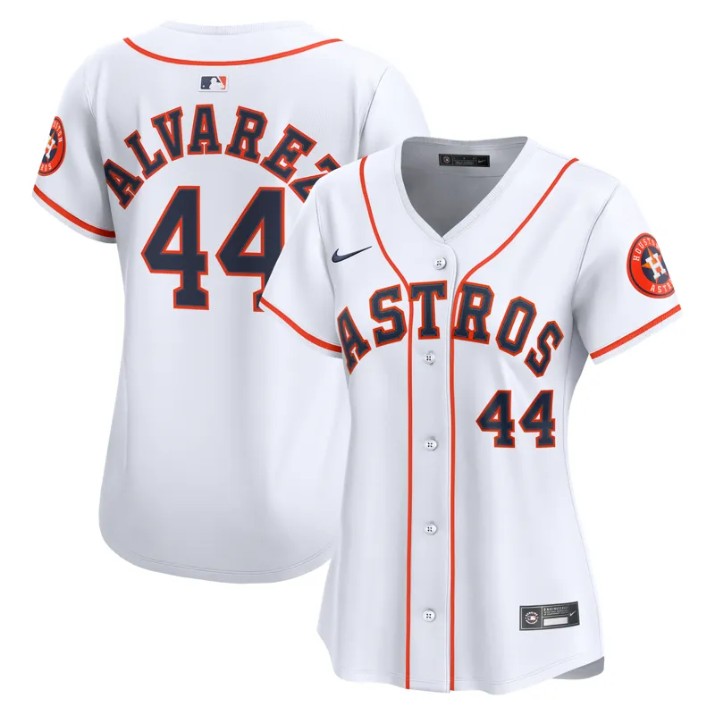 Houston Astros Jersey Yordan Alvarez White Home Limited Player Jersey - Image 3
