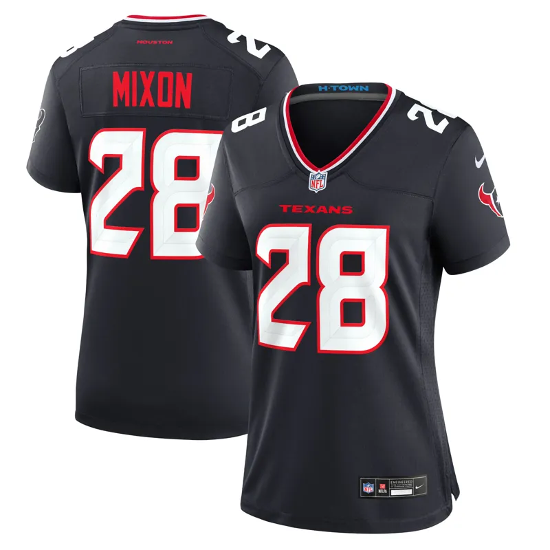 Houston Texans Jersey Jaylin Noel Navy Team Game Jersey - Image 4