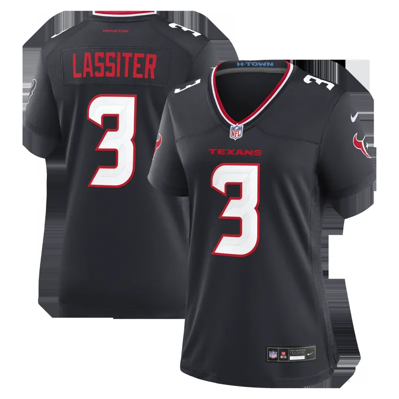 Houston Texans Jersey Kai Kroeger Navy Team Game Jersey - Image 4