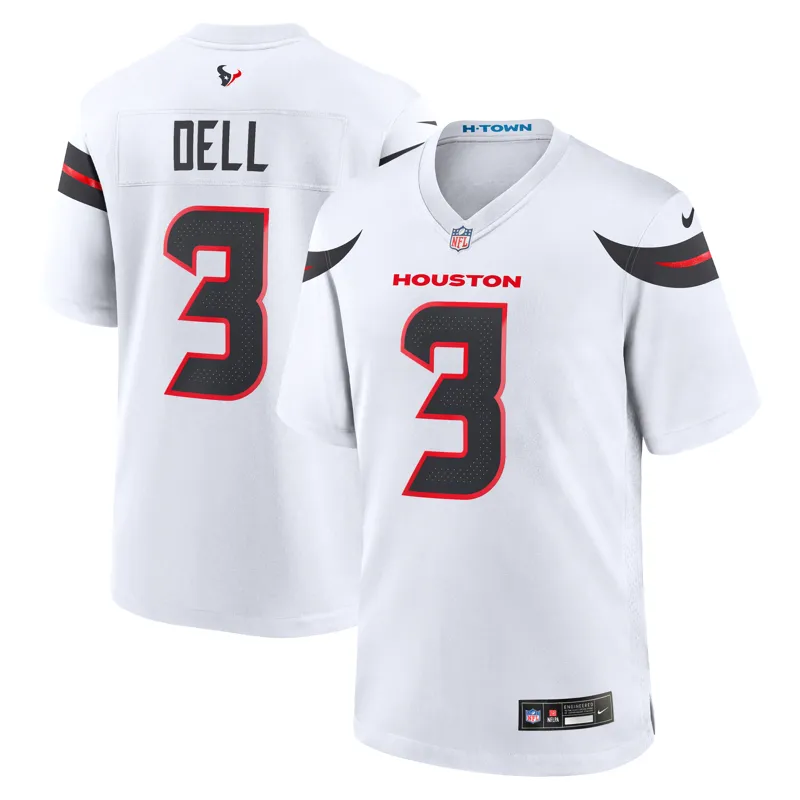 Houston Texans Jersey Tank Dell Navy Player Jersey - Image 4