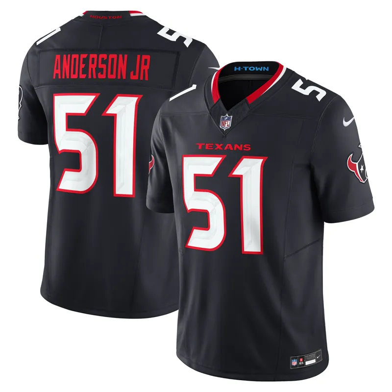 Houston Texans Jersey Will Anderson Jr Navy Vapor Fuse Limited Jersey - Image 2
