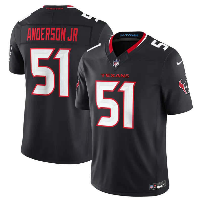 Houston Texans Jersey Will Anderson Jr Navy Vapor Fuse Limited Jersey - Image 3