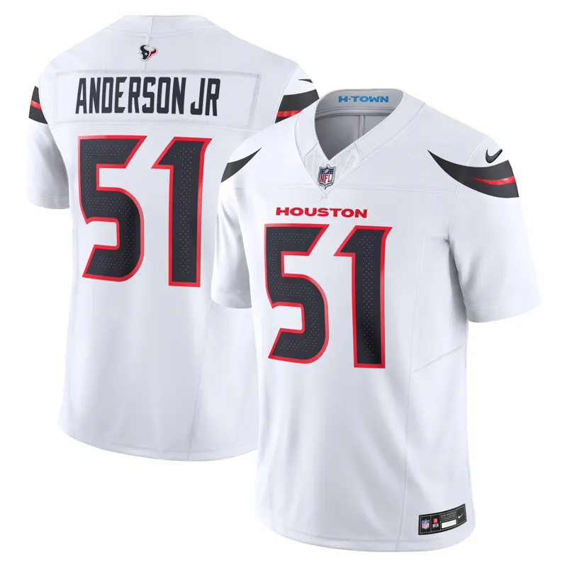 Houston Texans Jersey Will Anderson Jr White Game Jersey - Image 4