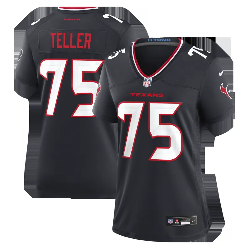 Houston Texans Jersey Woody Marks Navy Team Game Jersey - Image 2