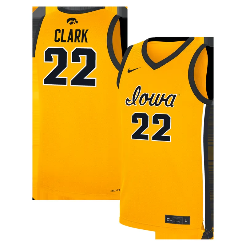 Iowa Hawkeyes Jersey Black Home Limited Jersey - Image 3