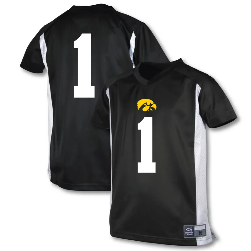 Iowa Hawkeyes Jersey Gameday Greats White Lightweight Collegiate Jersey - Image 2