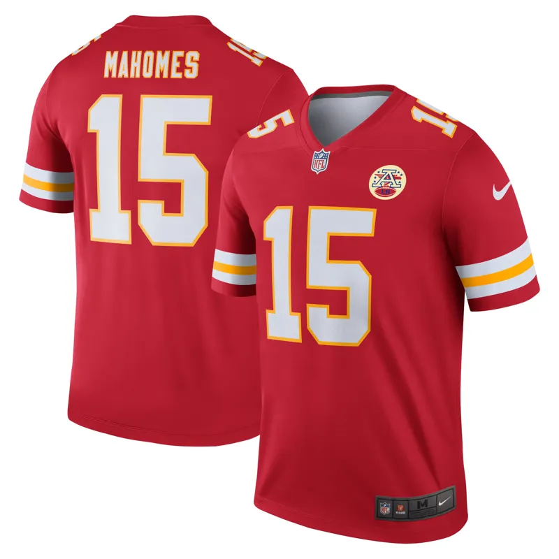 Kansas City Chiefs Jersey Patrick Mahomes Red Game Jersey - Image 5