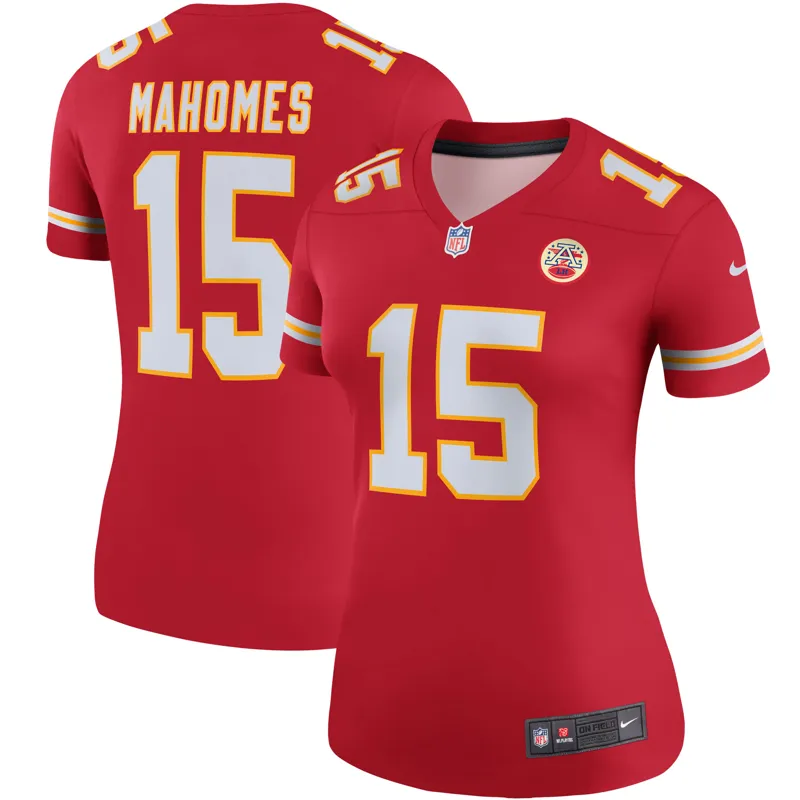 Kansas City Chiefs Jersey Patrick Mahomes Red Game Jersey - Image 4