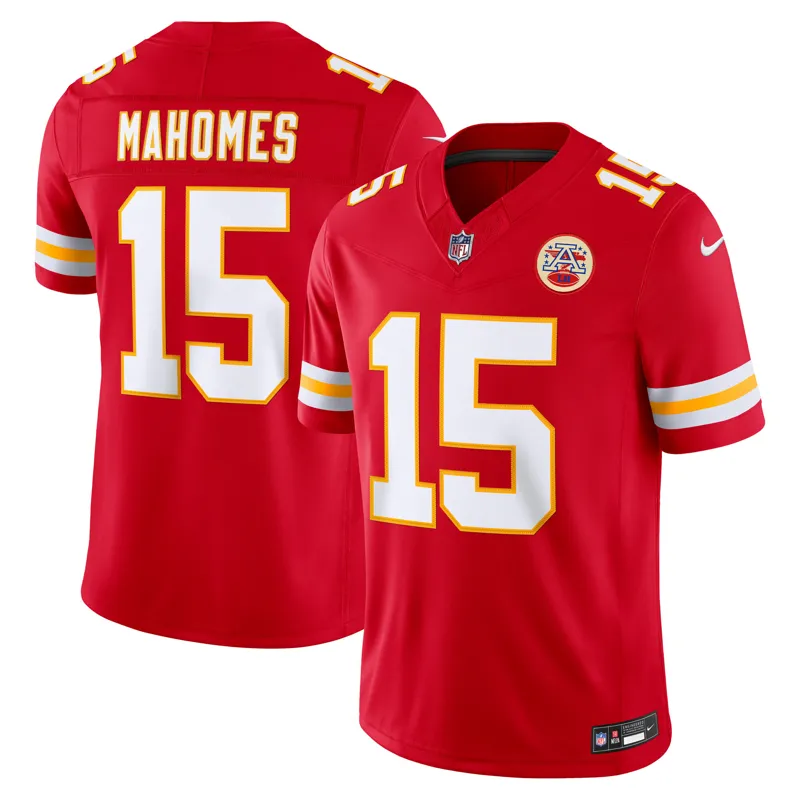 Kansas City Chiefs Jersey Patrick Mahomes Red Player Jersey - Image 3