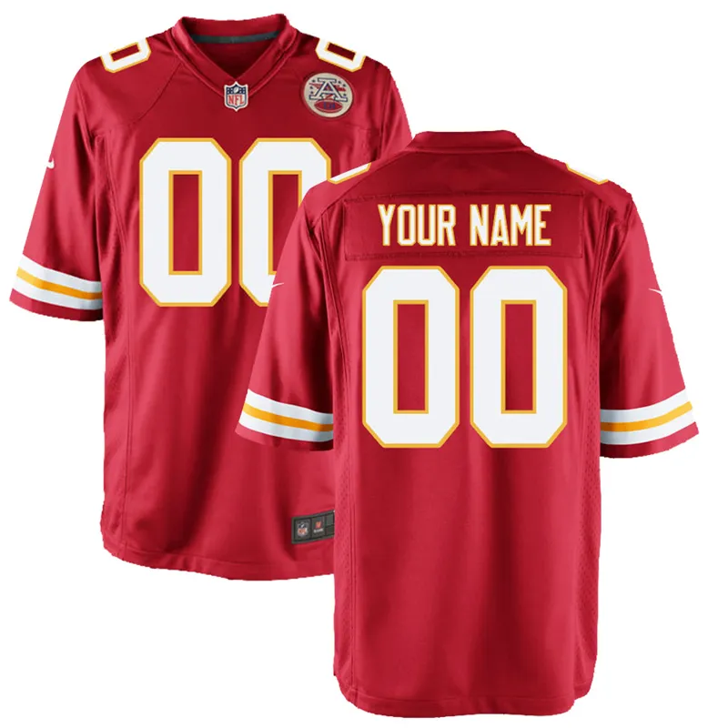 Kansas City Chiefs Jersey Rashee Rice Red Game Jersey - Image 5
