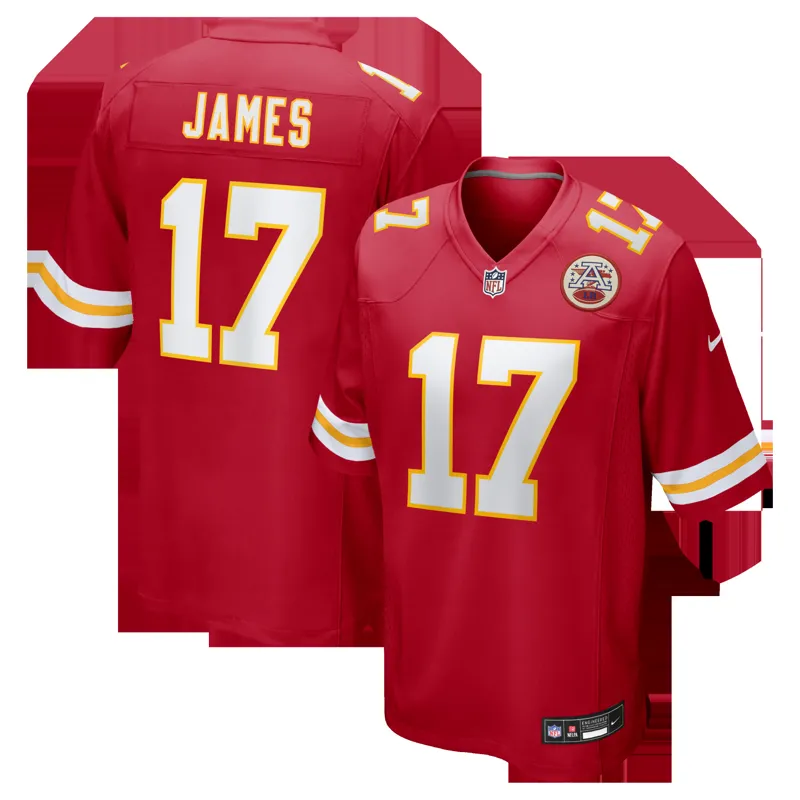 Kansas City Chiefs Jersey Red Vapor Fuse Elite Custom Jersey - Image 2