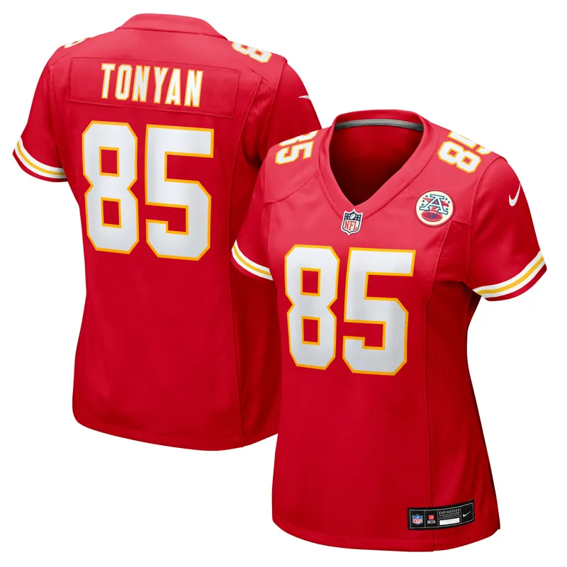 Kansas City Chiefs Jersey Red Vapor Fuse Elite Custom Jersey - Image 4