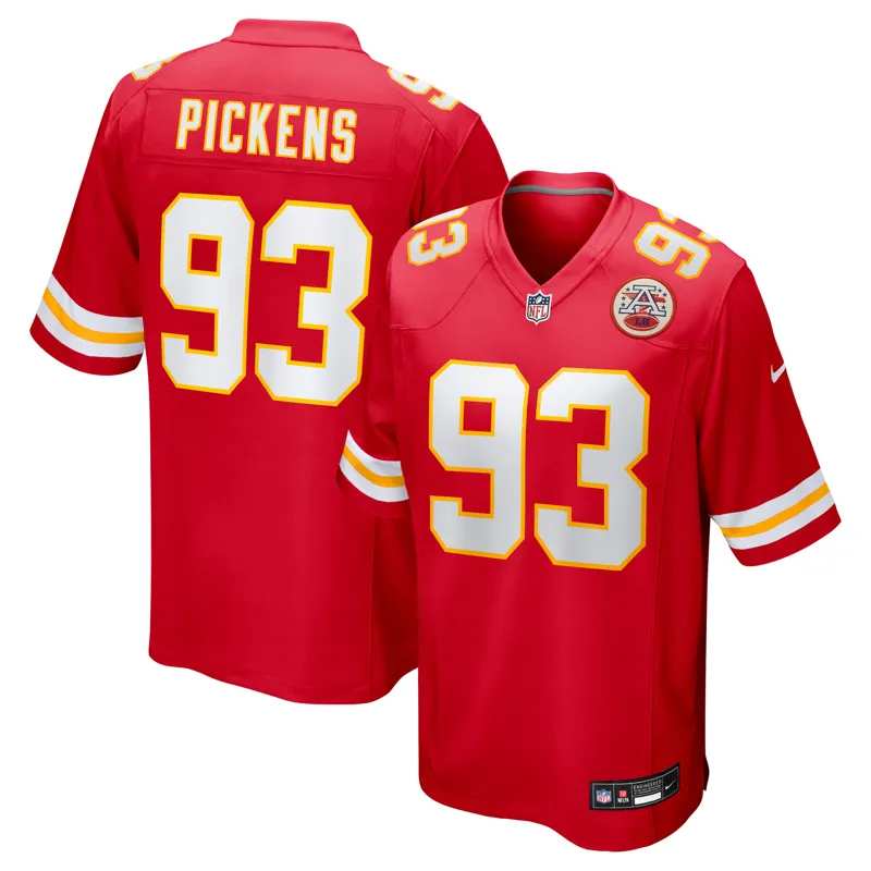 Kansas City Chiefs Jersey Xavier Worthy Red Vapor Fuse Stitched Limited Jersey - Image 2