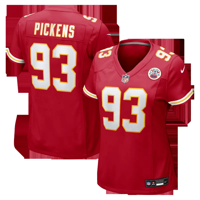 Kansas City Chiefs Jersey Xavier Worthy Red Vapor Fuse Stitched Limited Jersey - Image 3