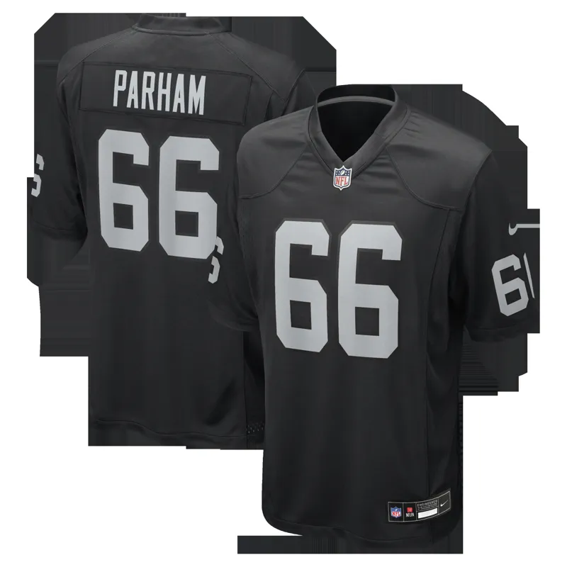 Las Vegas Raiders Jersey Dylan Laube Black Game Jersey - Image 4