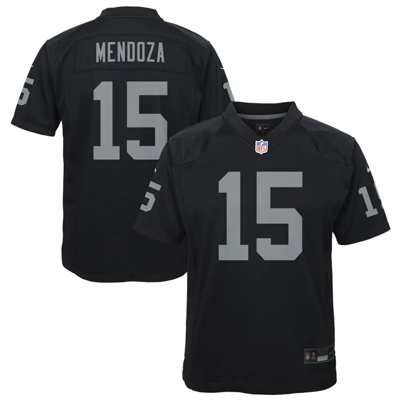 Las Vegas Raiders Jersey Elandon Roberts Black Team Game Jersey - Image 4
