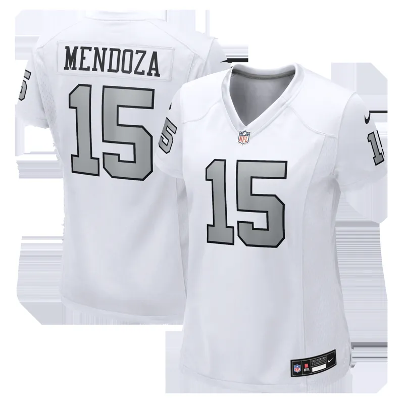 Las Vegas Raiders Jersey Fernando Mendoza Black Team Game Player Jersey - Image 3