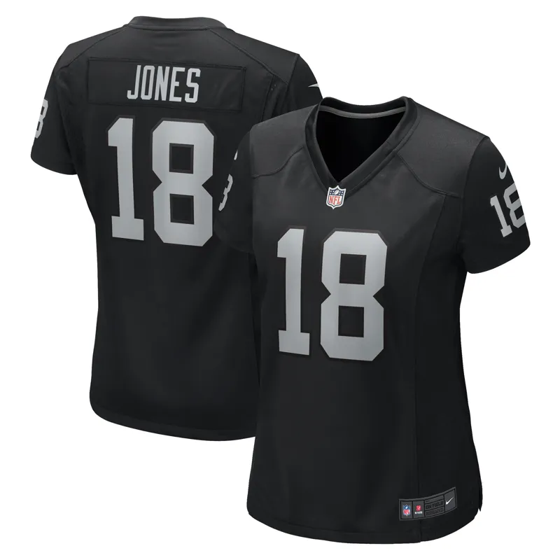 Las Vegas Raiders Jersey Jack Bech Black Team Game Jersey - Image 2