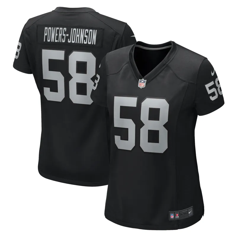 Las Vegas Raiders Jersey Jack Bech Black Team Game Jersey - Image 3