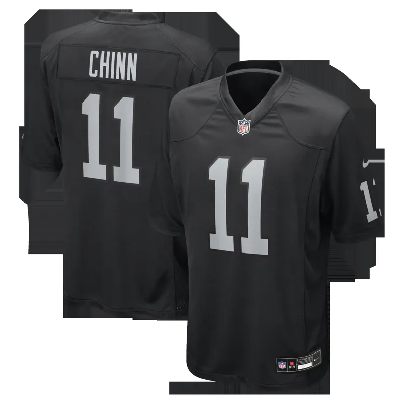 Las Vegas Raiders Jersey Jamal Adams Black Team Game Jersey - Image 3
