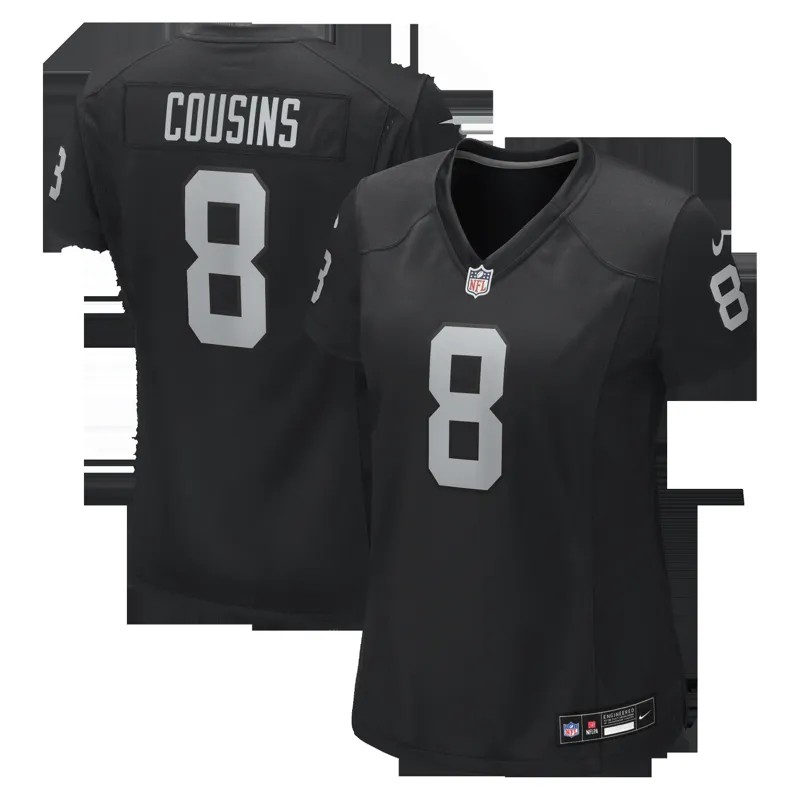Las Vegas Raiders Jersey Justin Shorter Black Team Game Jersey - Image 3