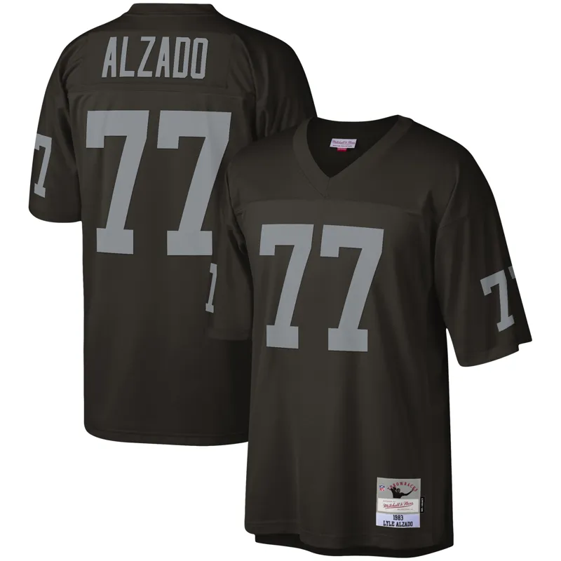Las Vegas Raiders Jersey Lyle Alzado Black Legacy Jersey