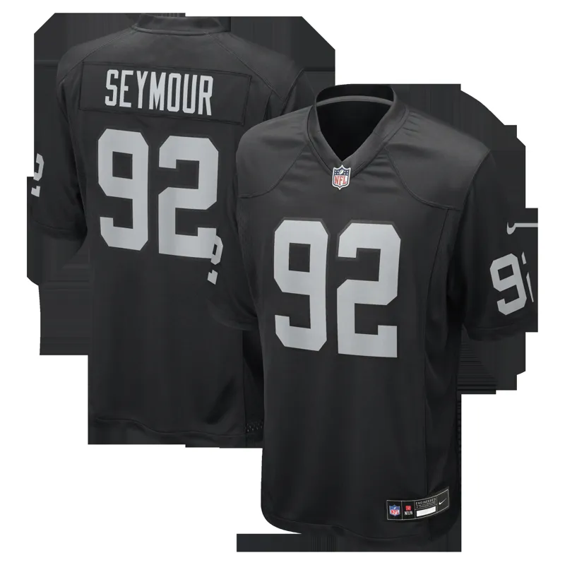 Las Vegas Raiders Jersey Raheem Mostert Black Team Game Jersey - Image 4