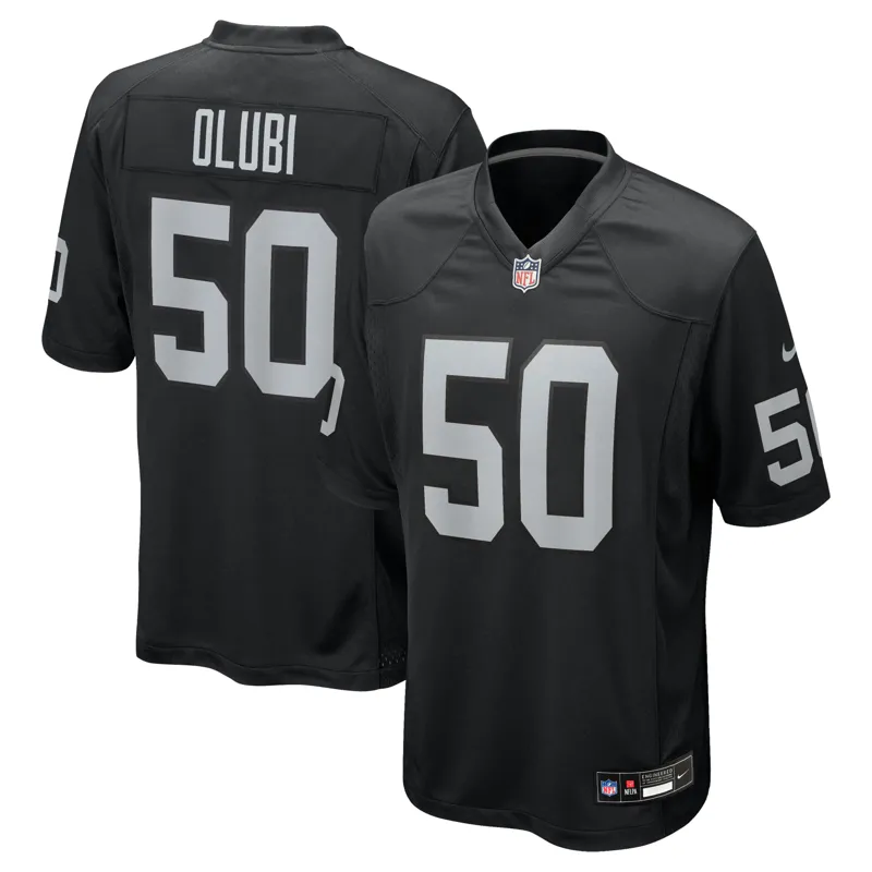 Las Vegas Raiders Jersey Ronnie Lott Black Game Retired Player Jersey - Image 3