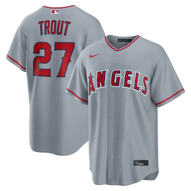 Los Angeles Angels Jersey Logan Ohoppe White Alternate Jersey - Image 4