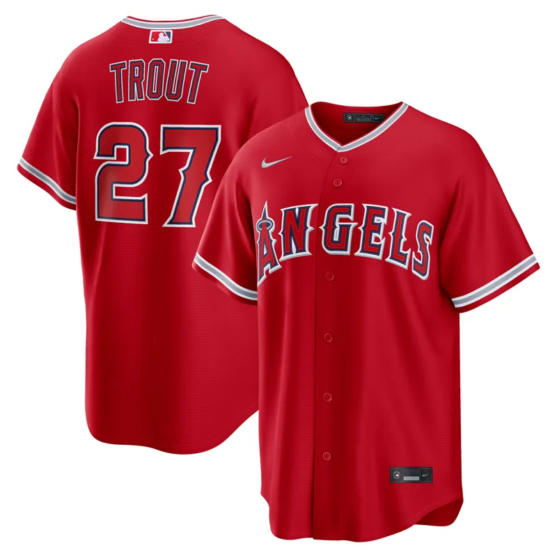 Los Angeles Angels Jersey Logan Ohoppe White Alternate Jersey - Image 5