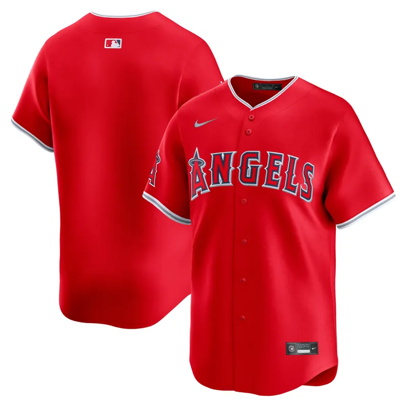 Los Angeles Angels Jersey Red Alternate Limited Jersey - Image 2