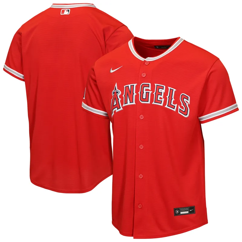 Los Angeles Angels Jersey Red Alternate Limited Jersey - Image 3