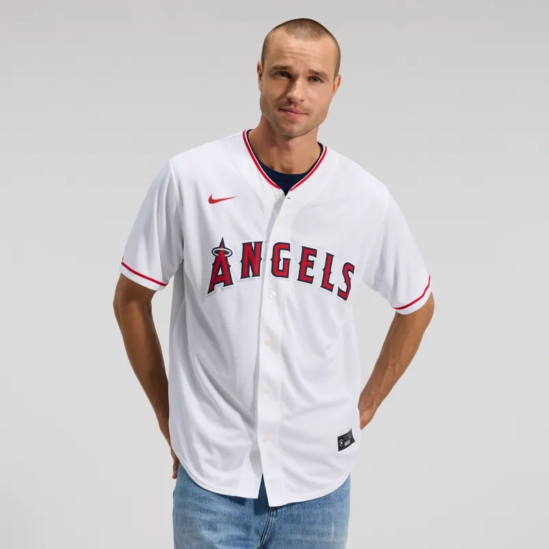 Los Angeles Angels Jersey White Home Limited Jersey - Image 3
