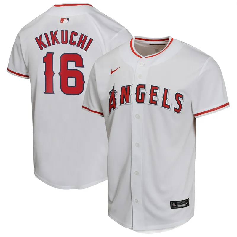 Los Angeles Angels Jersey White Home Limited Jersey - Image 4
