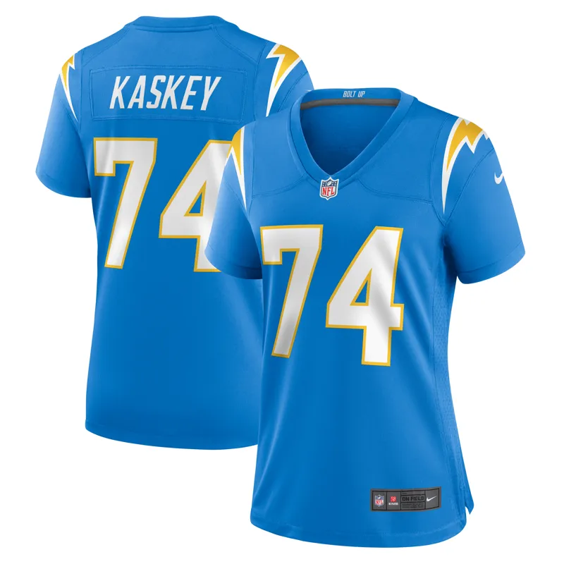 Los Angeles Chargers Jersey Logan Taylor Powder Blue Team Game Jersey - Image 5