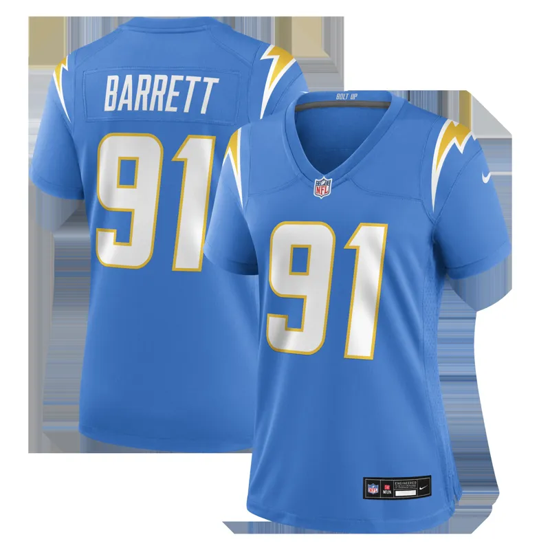 Los Angeles Chargers Jersey Navy Alternate Super Chargers Game Custom Jersey - Image 3