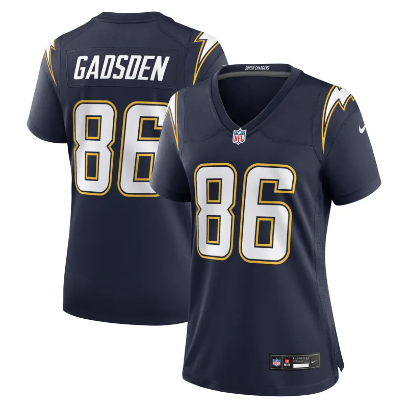 Los Angeles Chargers Jersey Oronde Gadsden Gold Alternate Charger Power Game Jersey - Image 5