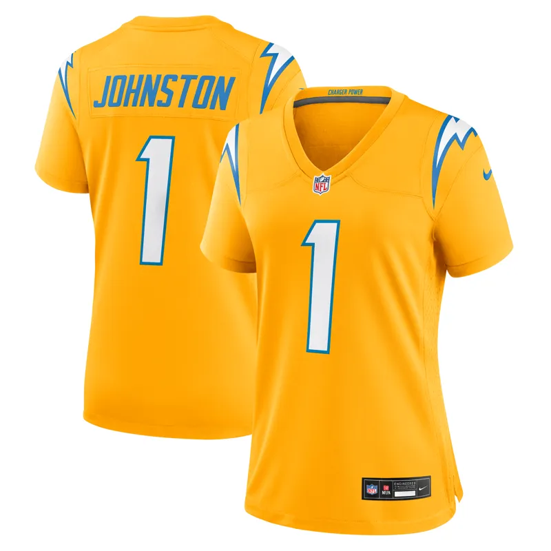 Los Angeles Chargers Jersey Oronde Gadsden Powder Blue Team Game Jersey - Image 5