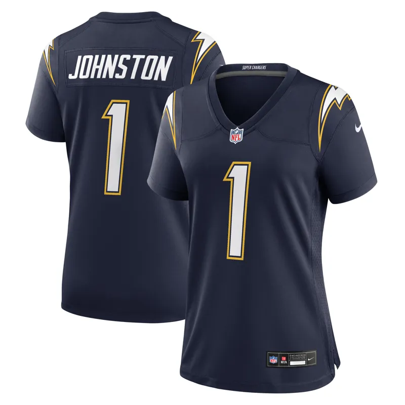 Los Angeles Chargers Jersey Quentin Johnston Gold Alternate Charger Power Game Player Jersey - Image 4