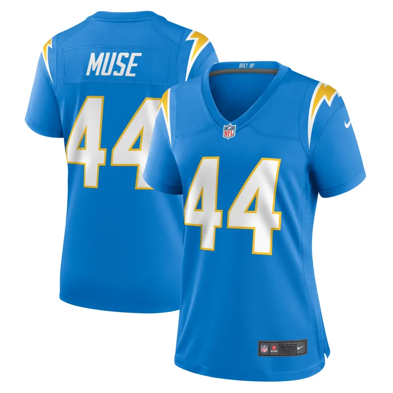 Los Angeles Chargers Jersey Scott Matlock Powder Blue Team Game Jersey - Image 5