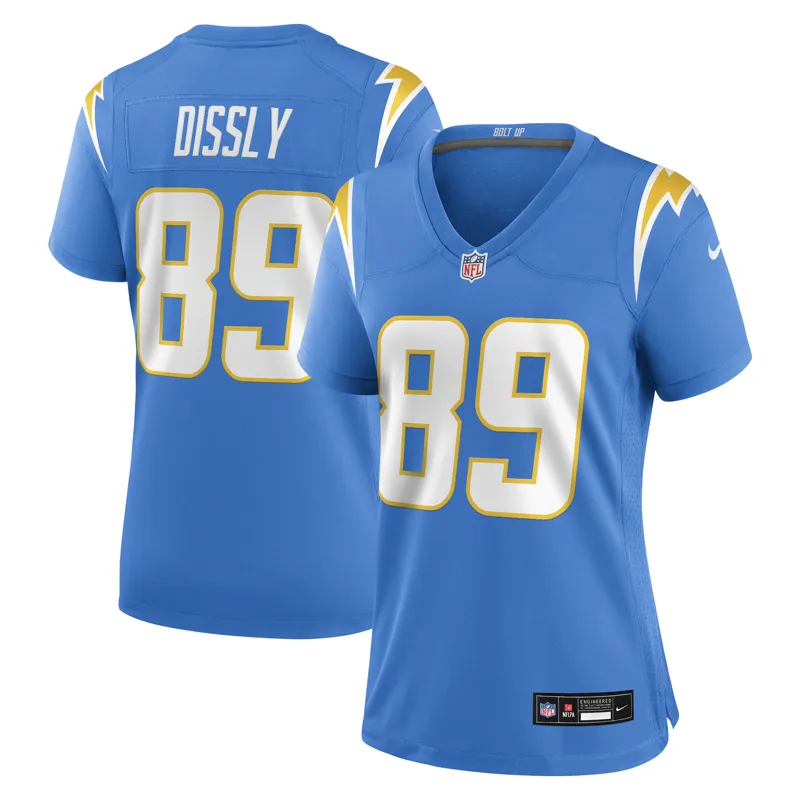 Los Angeles Chargers Jersey Tyler Biadasz Powder Blue Team Game Jersey - Image 4