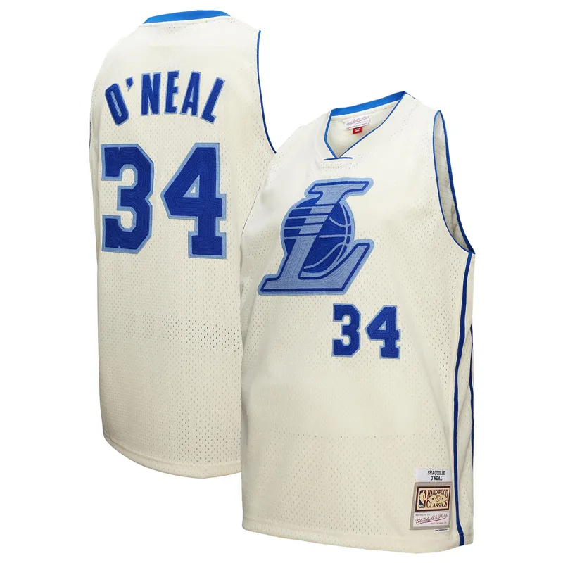 Los Angeles Lakers Jersey Mens Shaquille Oneal Purple 2000 Nba All Star Game Jersey - Image 4