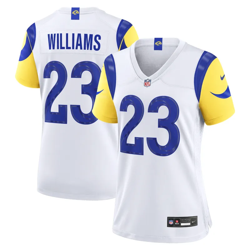 Los Angeles Rams Jersey Kyren Williams Royal Vapor Fuse Stitched Limited Jersey - Image 3