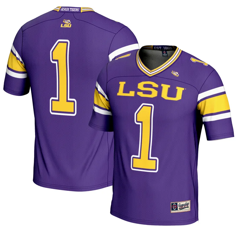 Lsu Tigers Jersey Gameday Greats #1 Pink Lightweight Jersey - Image 5
