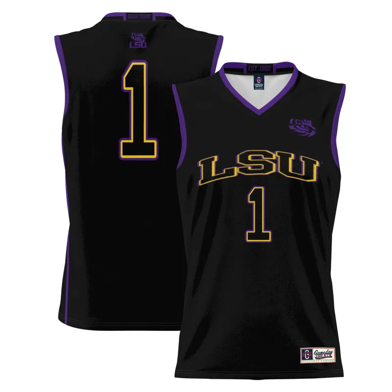 Lsu Tigers Jersey Gameday Greats #1 White Lightweight Jersey - Image 3