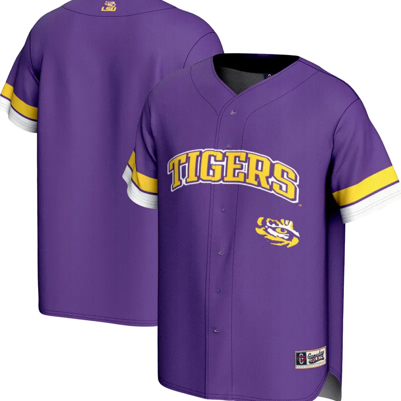 Lsu Tigers Jersey Gameday Greats Purple Spirit Jersey - Image 5