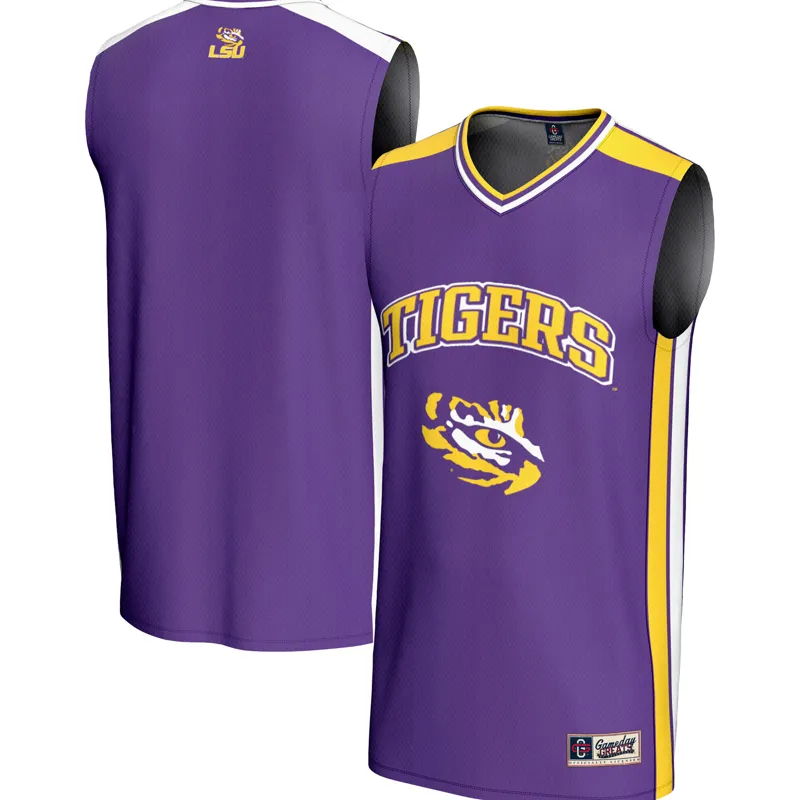 Lsu Tigers Jersey Gameday Greats Purple Spirit Jersey - Image 2