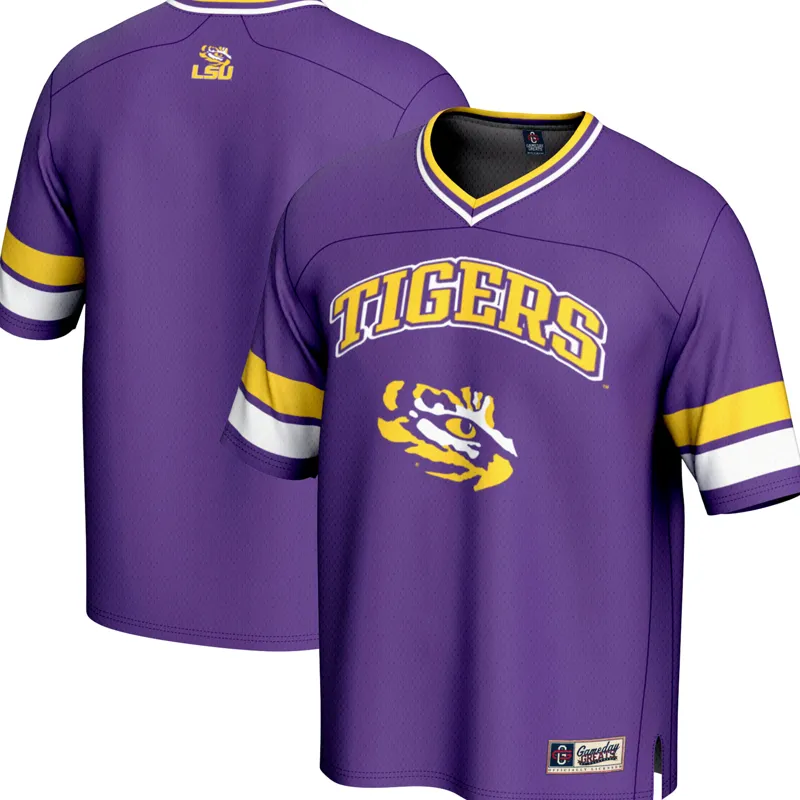 Lsu Tigers Jersey Gameday Greats Purple Spirit Jersey